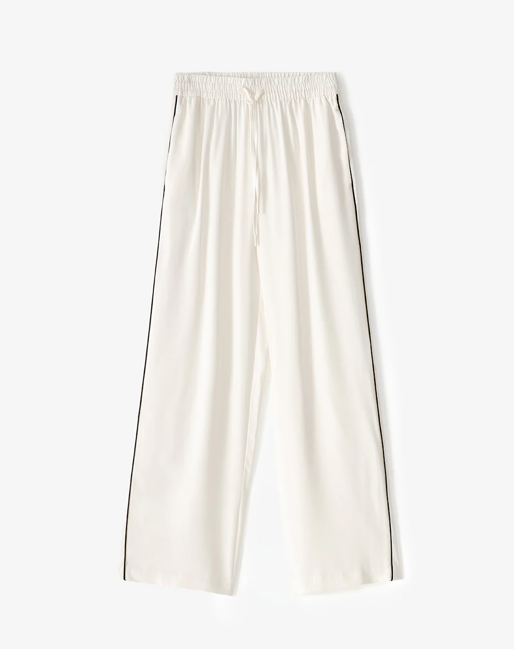 Pantalón tiro alto liviano blanco mujer - Image 6