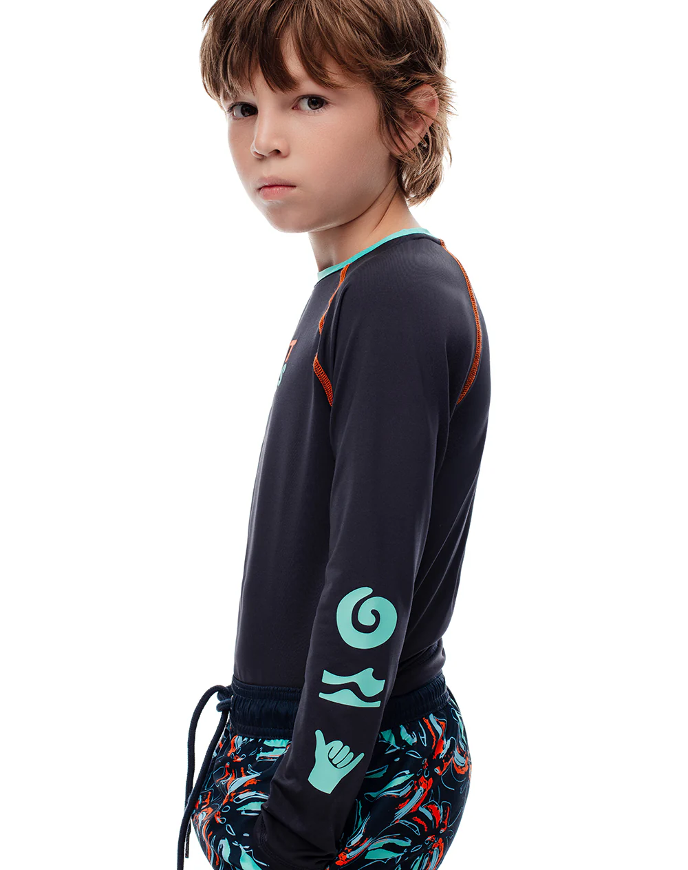 Camibuzo protección UV azul niño - Image 2