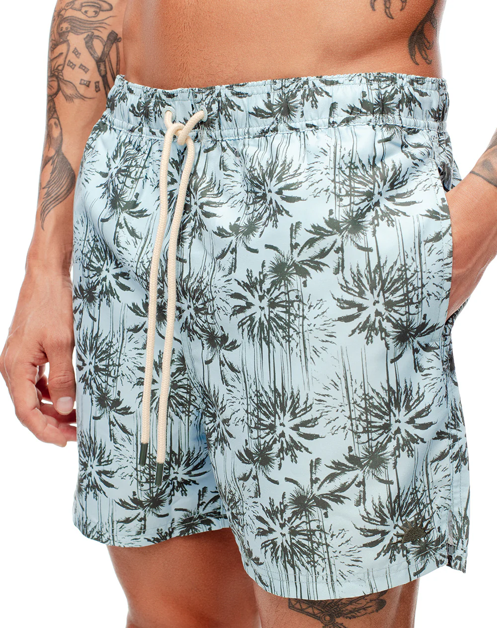 Pantaloneta de baño estampada hombre - Image 3