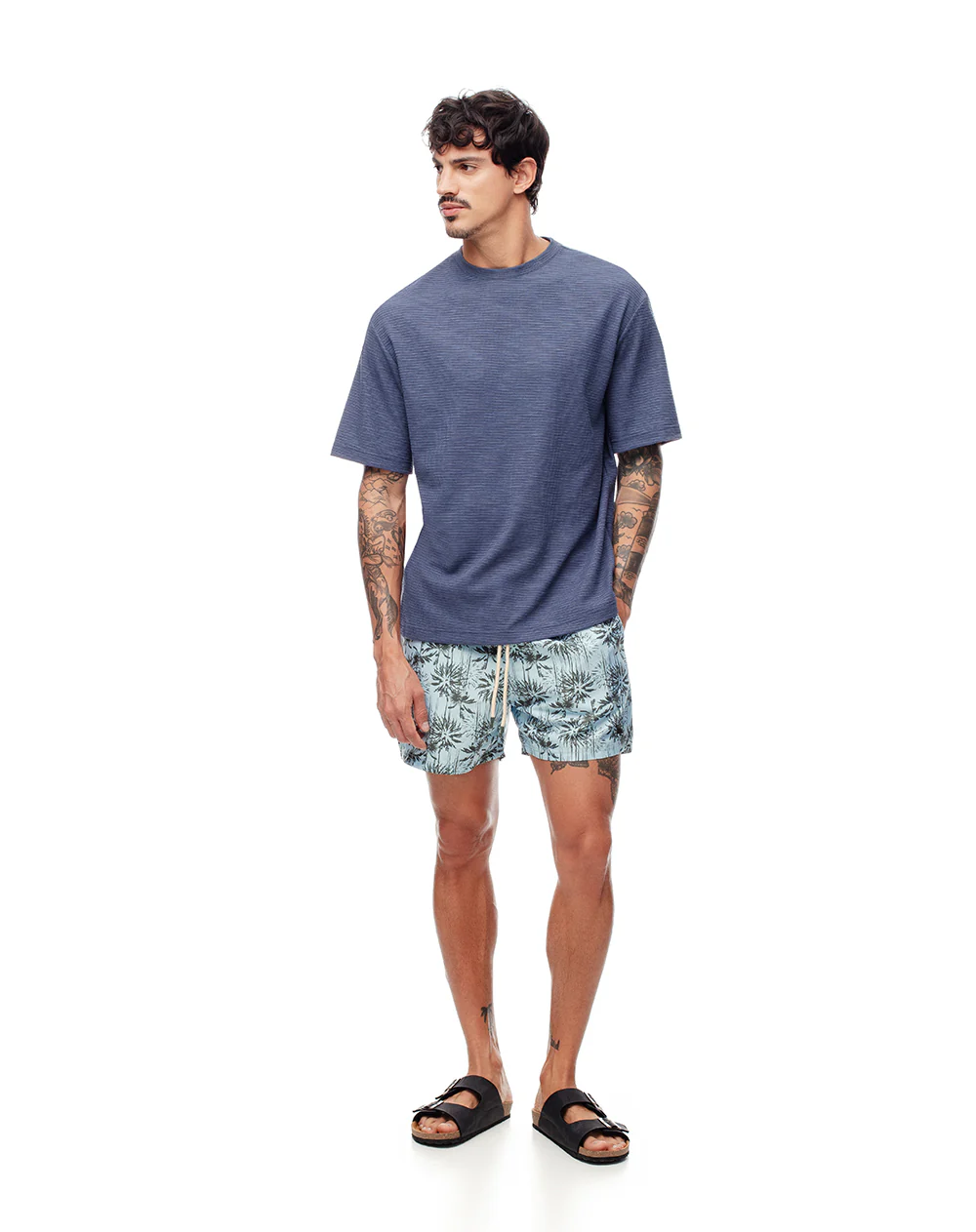 Pantaloneta de baño estampada hombre - Image 4