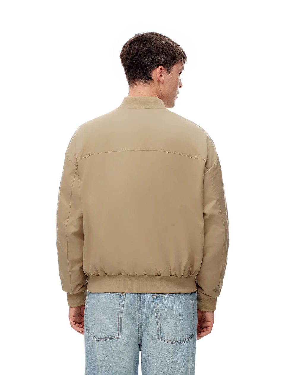 Chaqueta bomber regular caqui hombre - Image 2