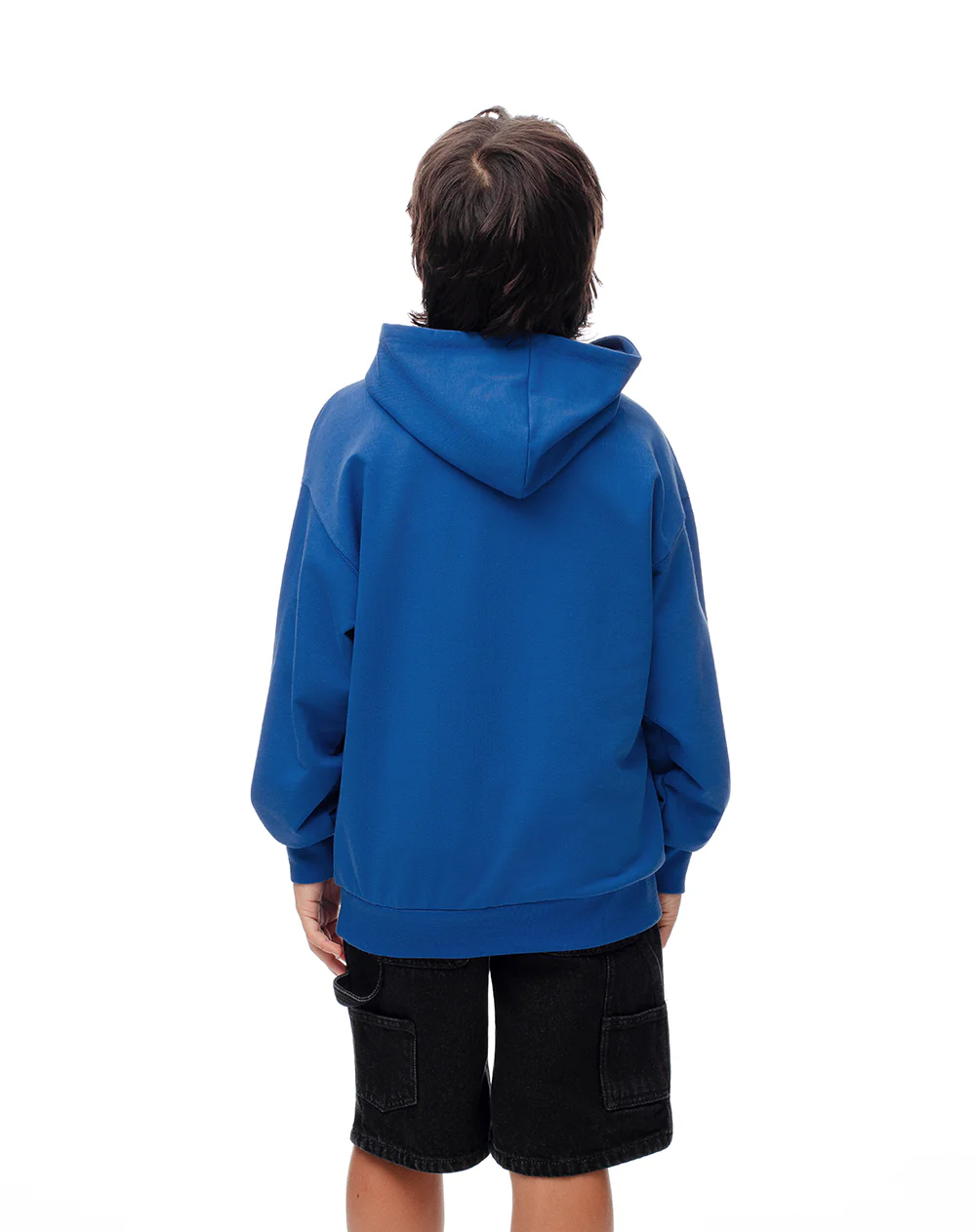 Buzo tipo hoddie azul niño - Image 2