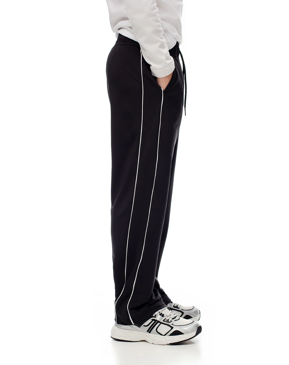 Pantalón secado rápido negro niño - Image 3