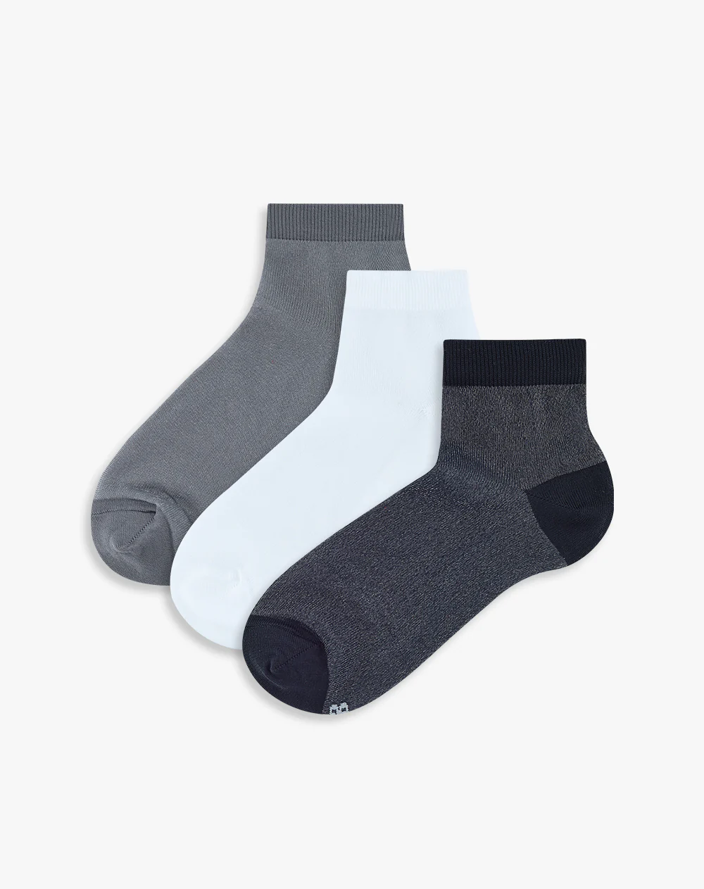 Medias mujer tobillera pack x3 surtido
