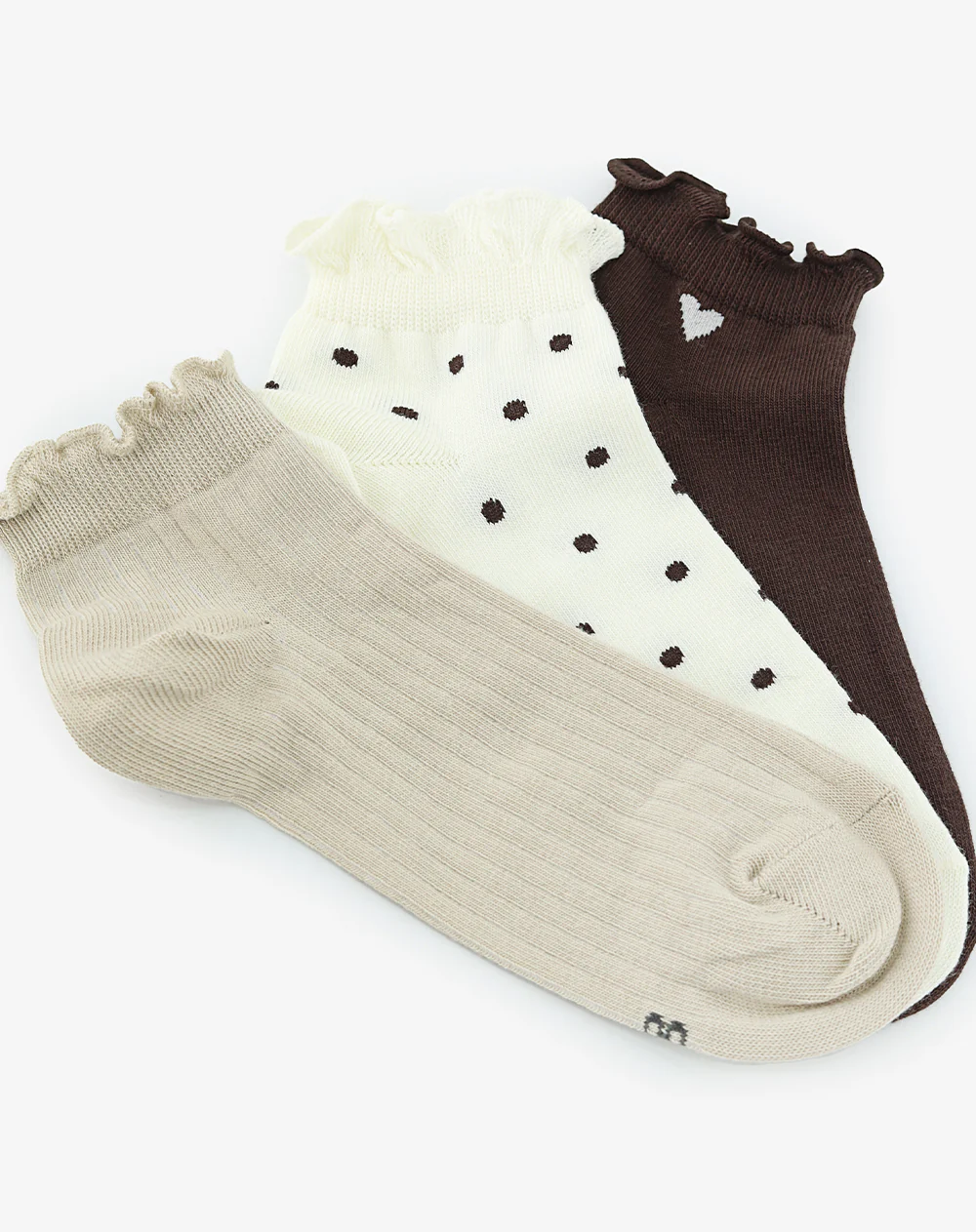 Medias mujer tobillera pack x3 surtido - Image 4