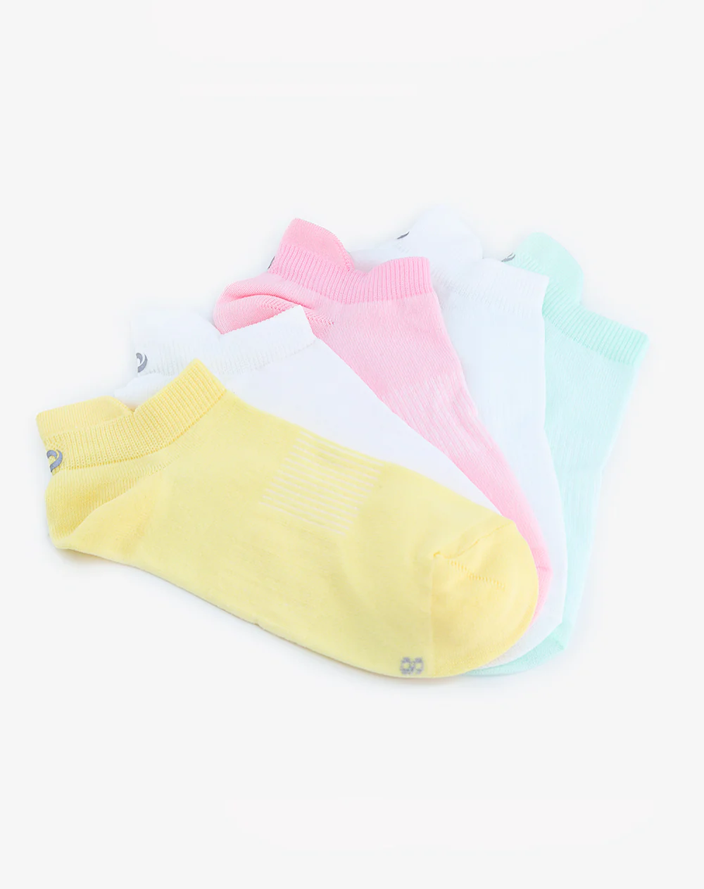 Medias mujer tobillera corta pack x5 surtido - Image 3