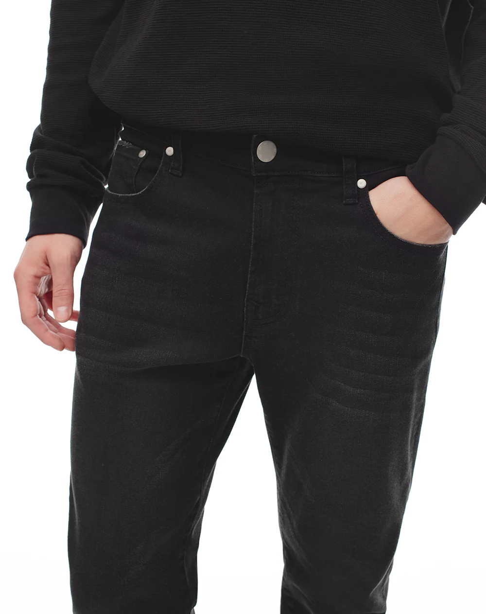 Jean skinny negro hombre - Image 3