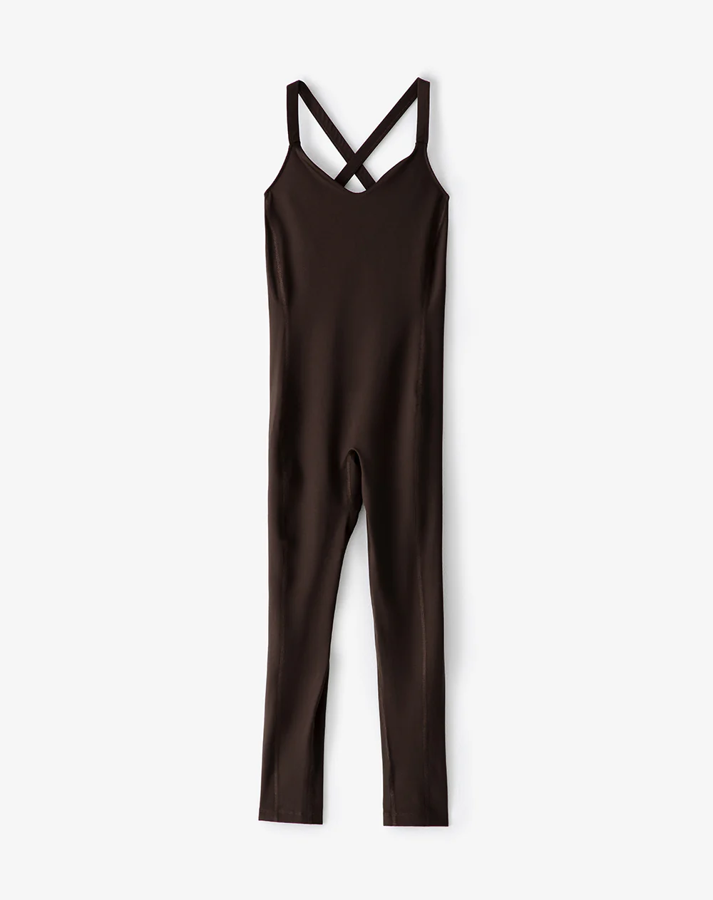 Enterizo deportivo secado rápido chocolate mujer - Image 6