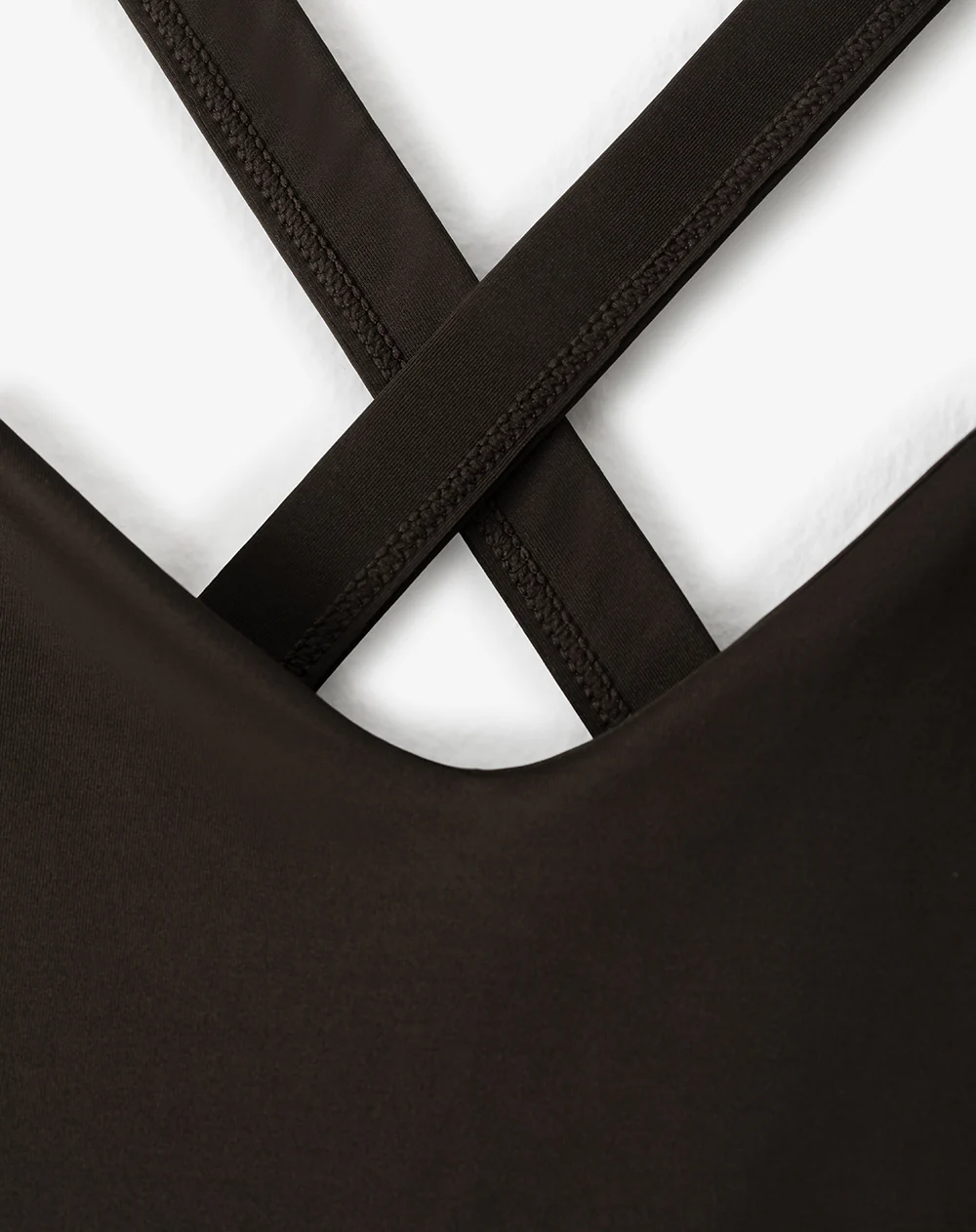Enterizo deportivo secado rápido chocolate mujer - Image 7