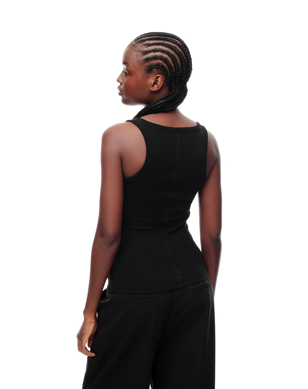 Camiseta esqueleto slim algodón negra mujer - Image 2