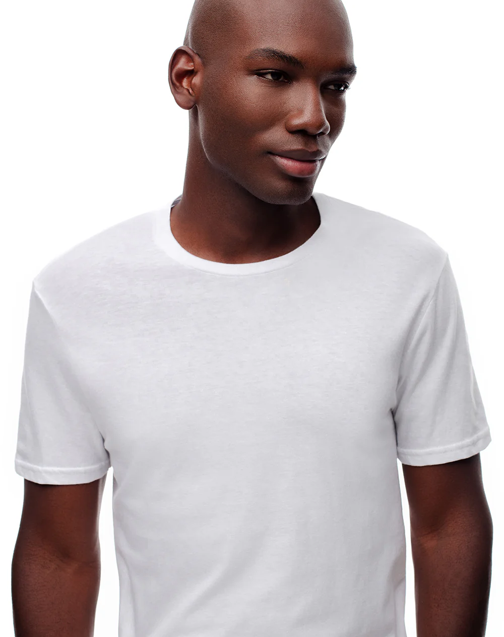 Camiseta slim algodón x2unds blanca hombre - Image 4