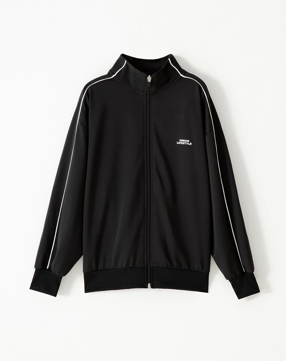 Chaqueta regular negra niño - Image 5