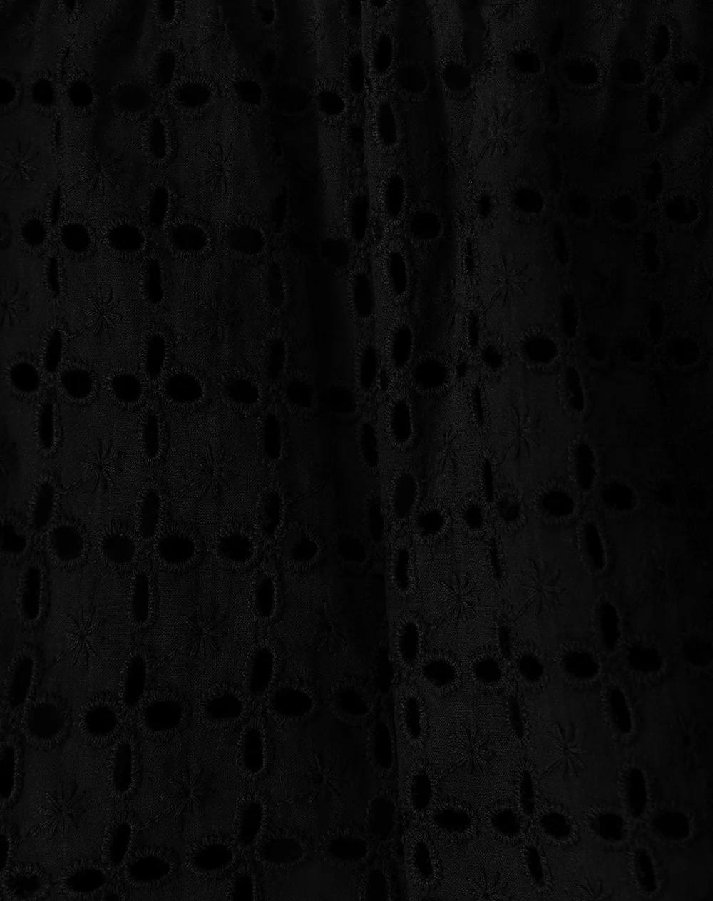 Short de pijama ojalillo negro mujer - Image 7