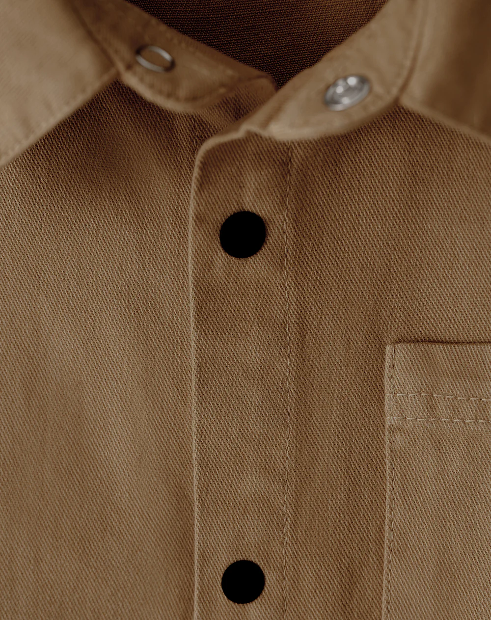 Camisa manga corta regular agodón habana niño - Image 6