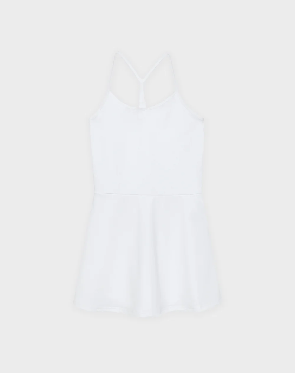 Vestido deportivo ciclista interno blanco mujer - Image 8