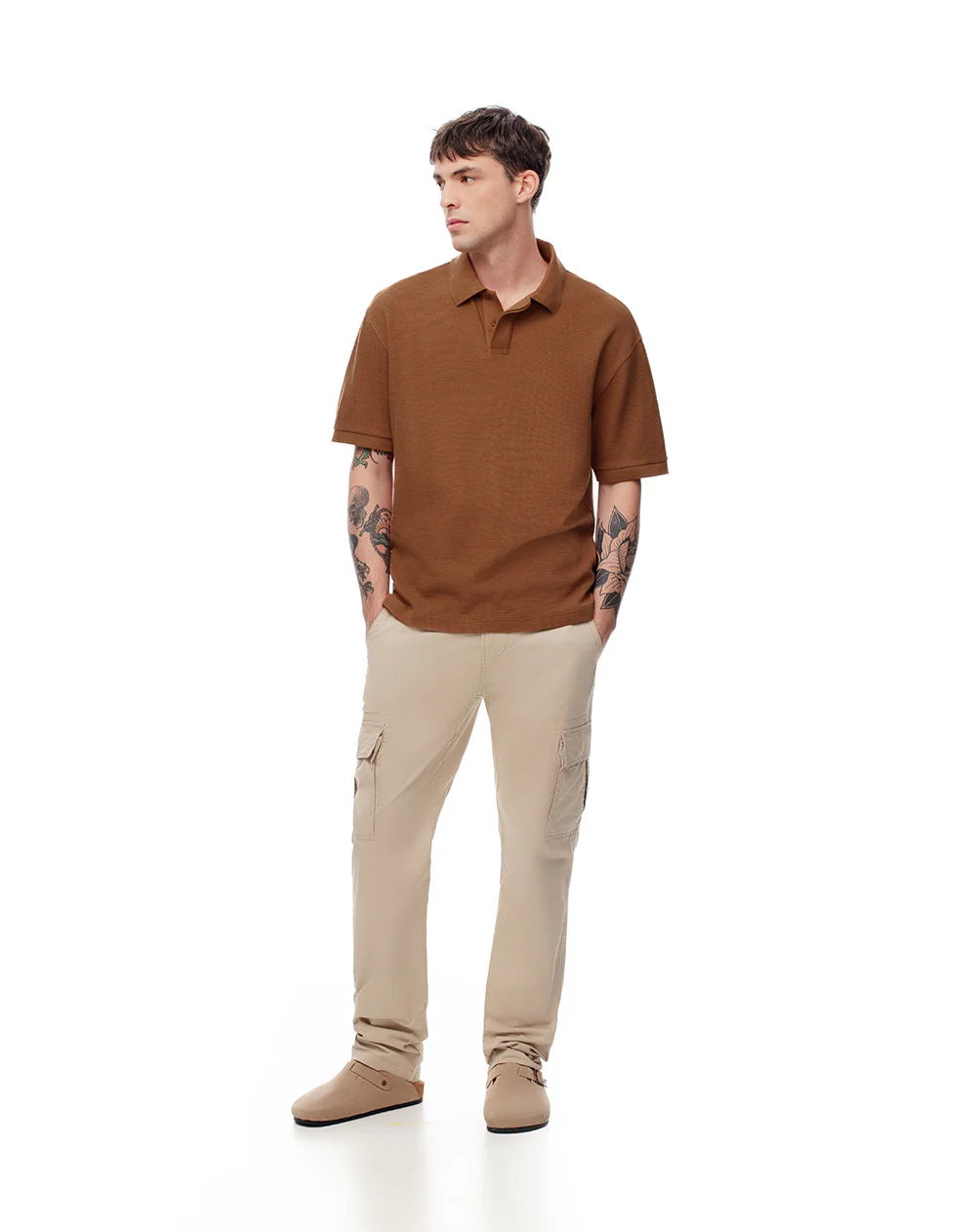 Polo regular algodón caramelo hombre - Image 3