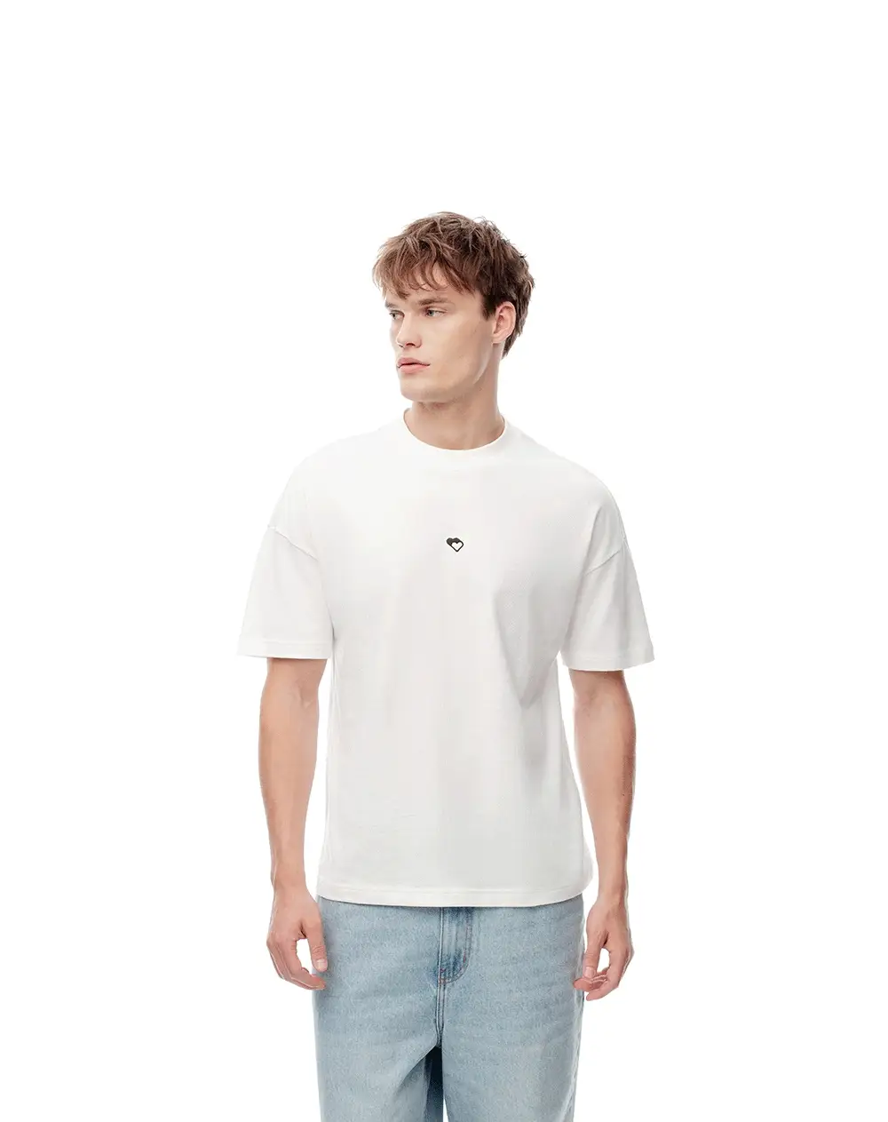 Camiseta regular algodón vainilla estampada unisex - Image 11