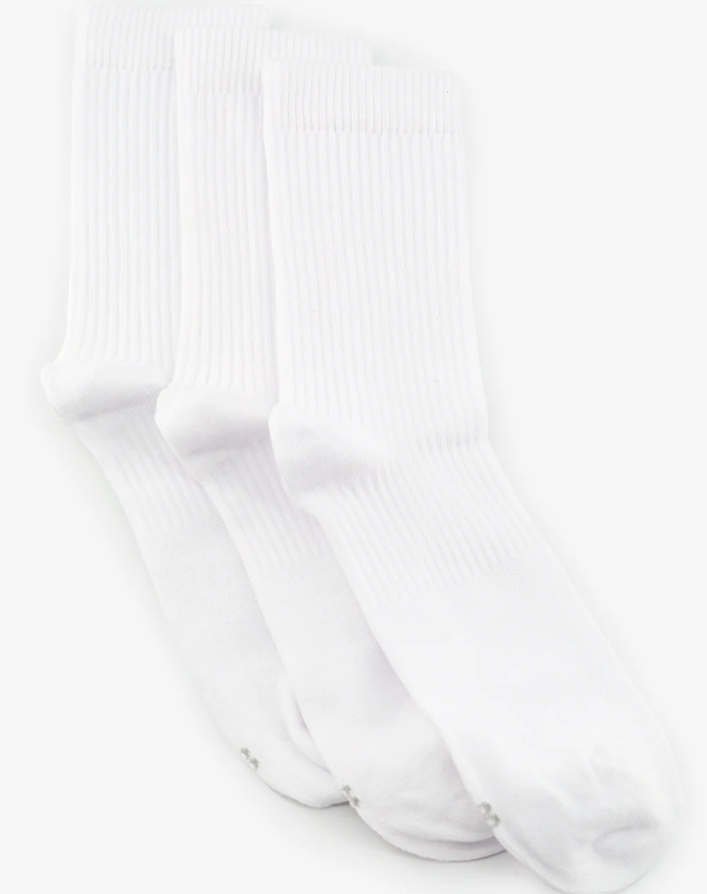 Medias hombre largas pack x3 blancas - Image 4