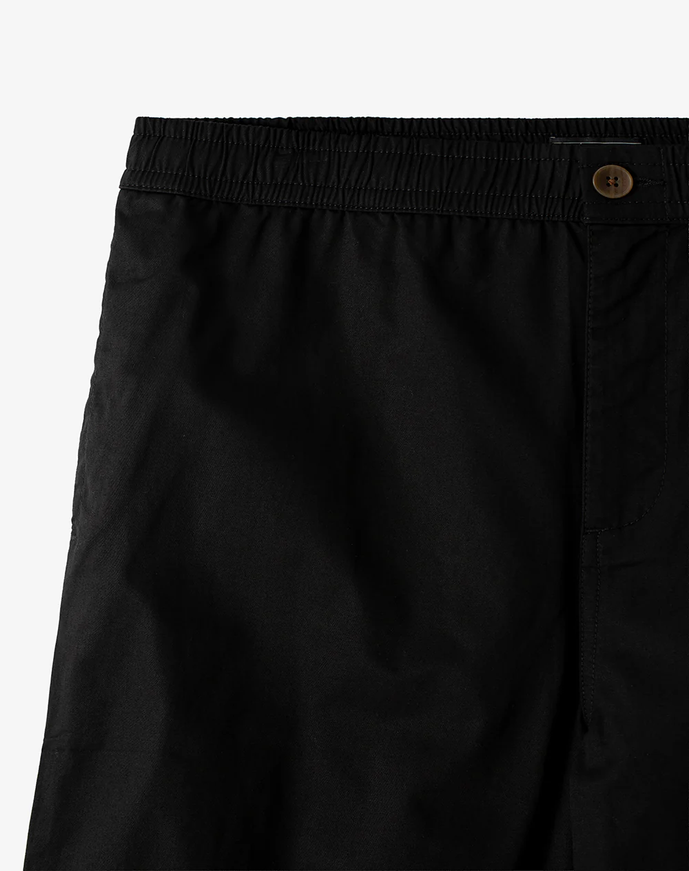 Pantalón recto drill algodón negro hombre - Image 7