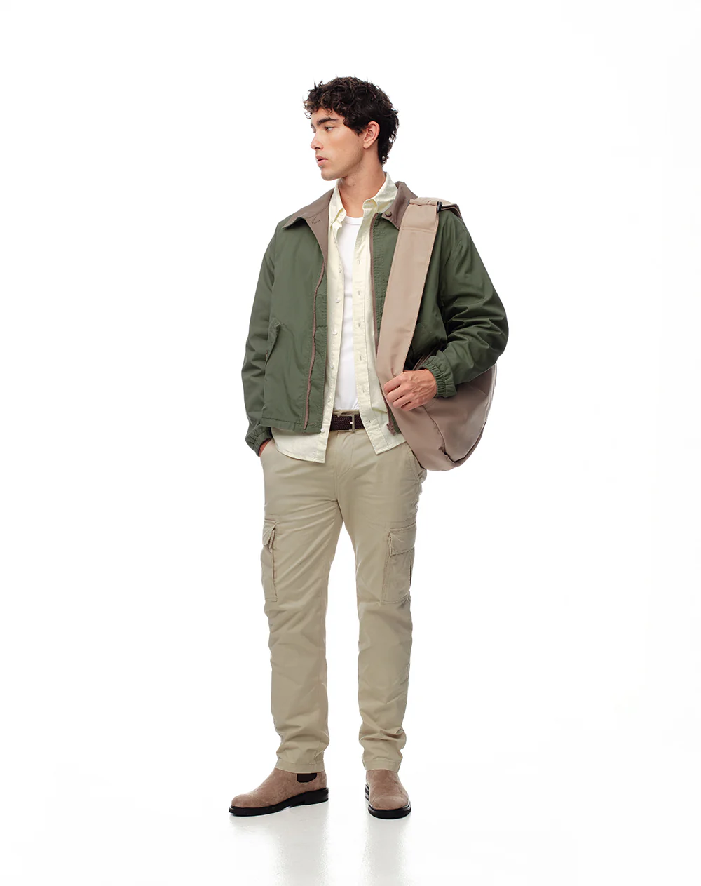 Chaqueta reversible multicolor hombre - Image 5
