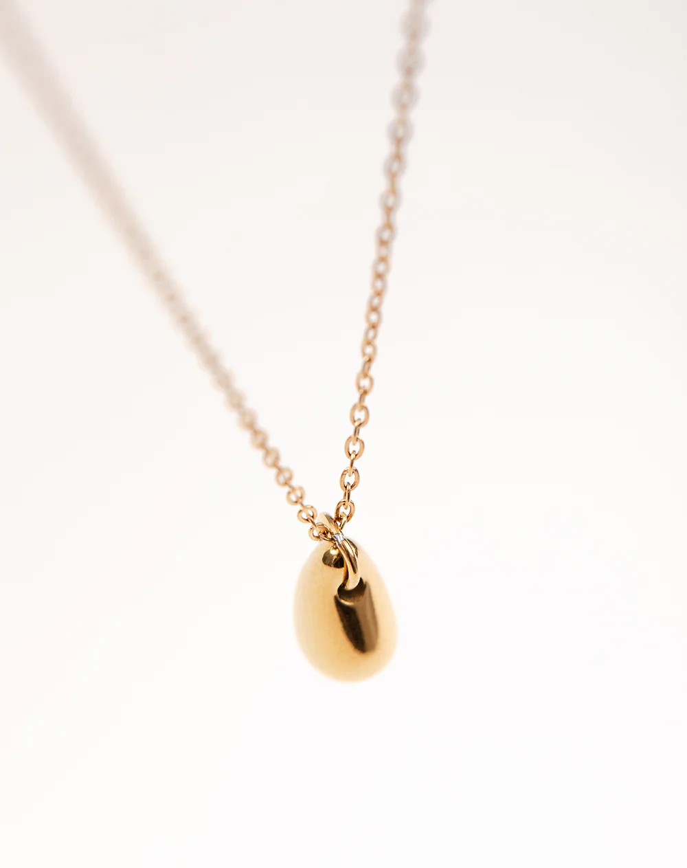 Collar dije gota dorado - Image 3