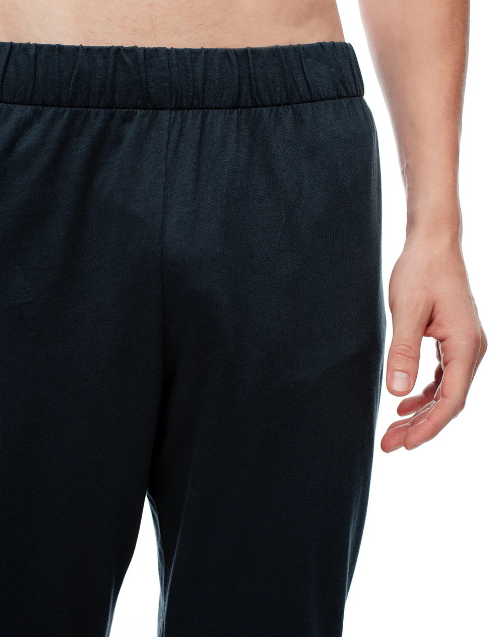 Camisa + pantalón de pijama algodón azul hombre - Image 4