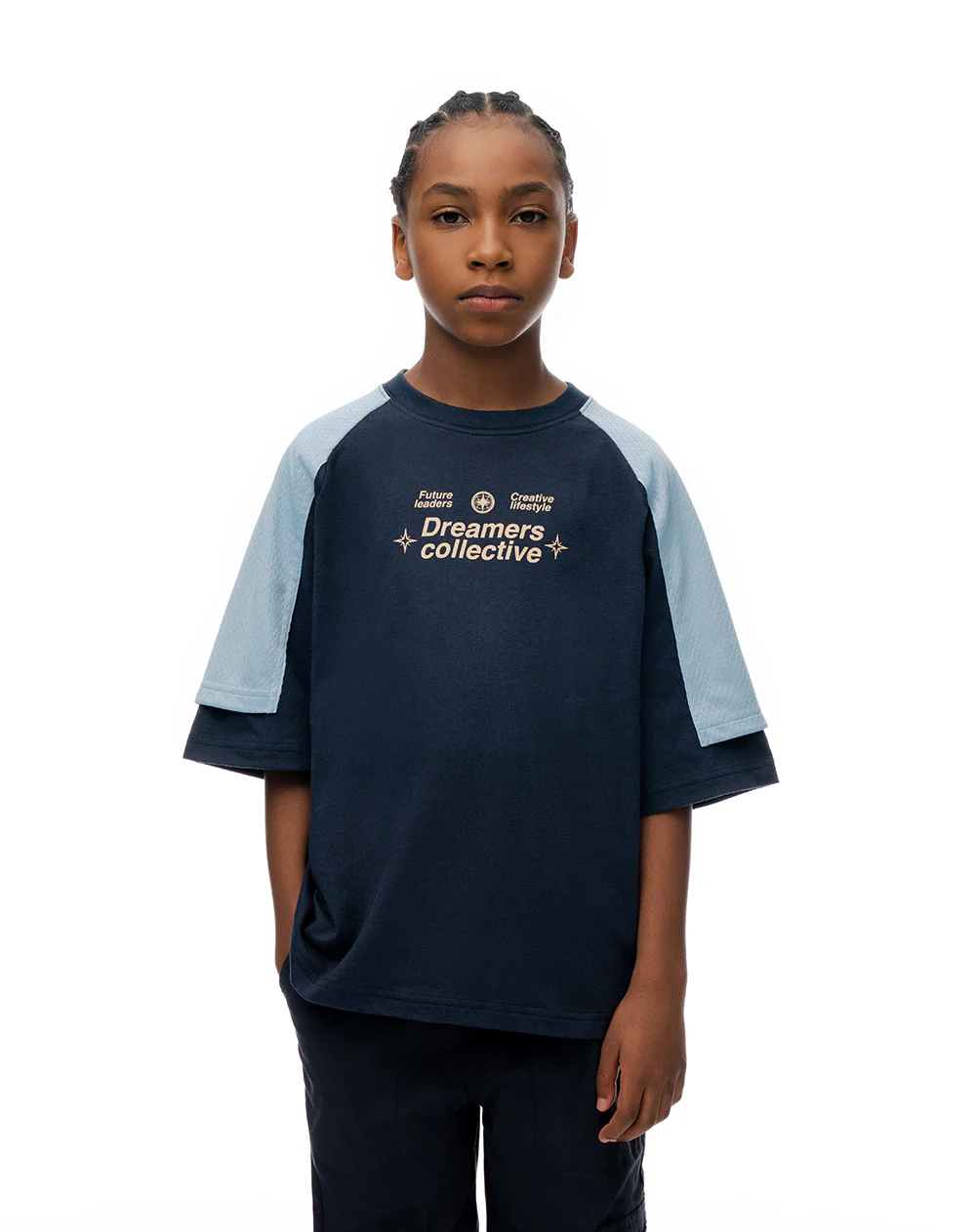 Camiseta regular estampada niño