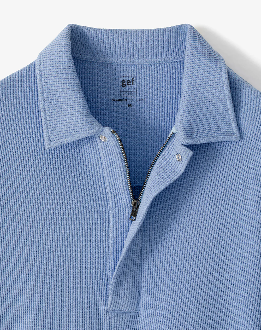 Polo oversize azul hombre - Image 6