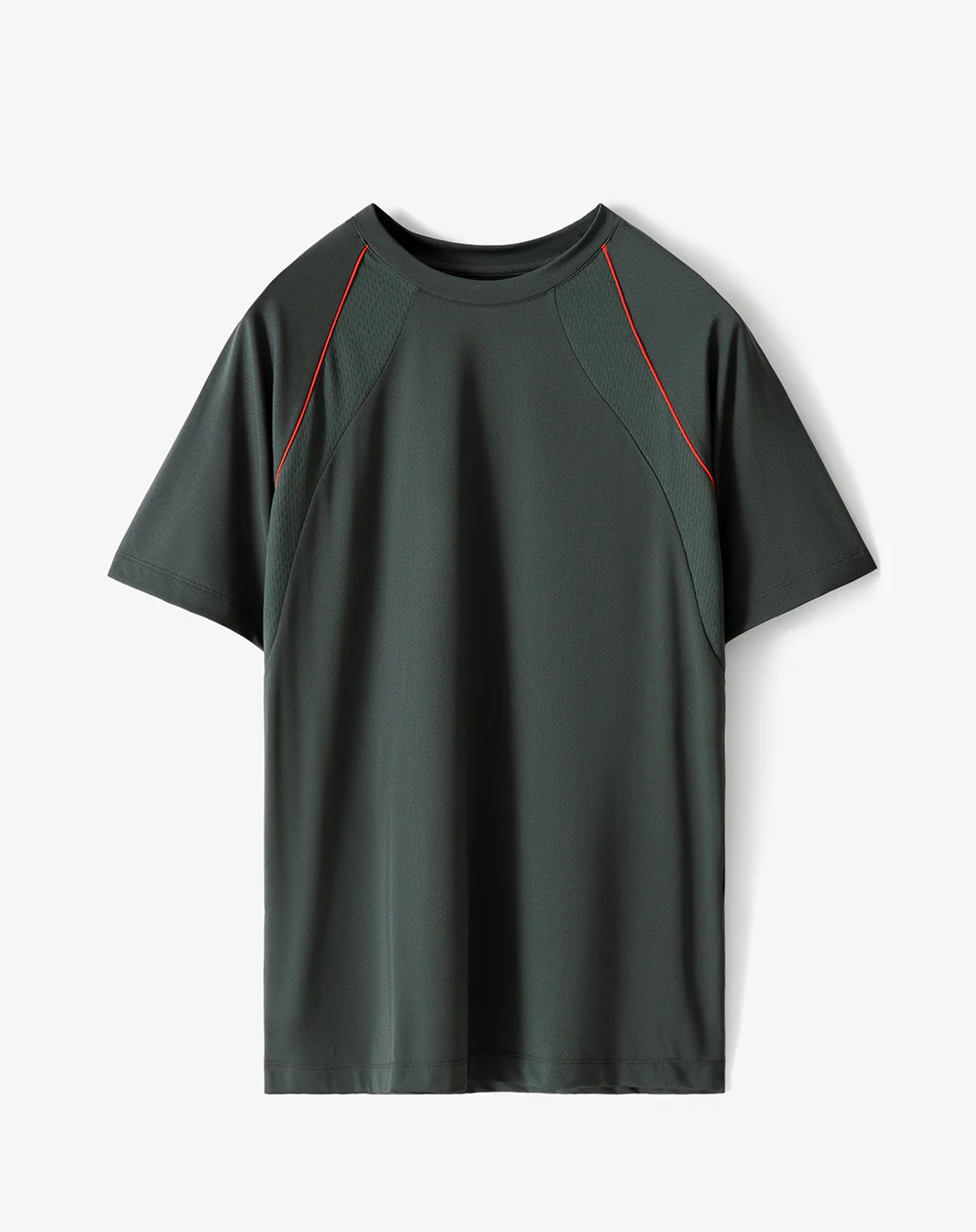Camiseta deportiva control humedad verde hombre - Image 5