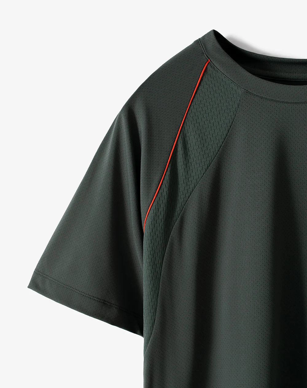 Camiseta deportiva control humedad verde hombre - Image 6