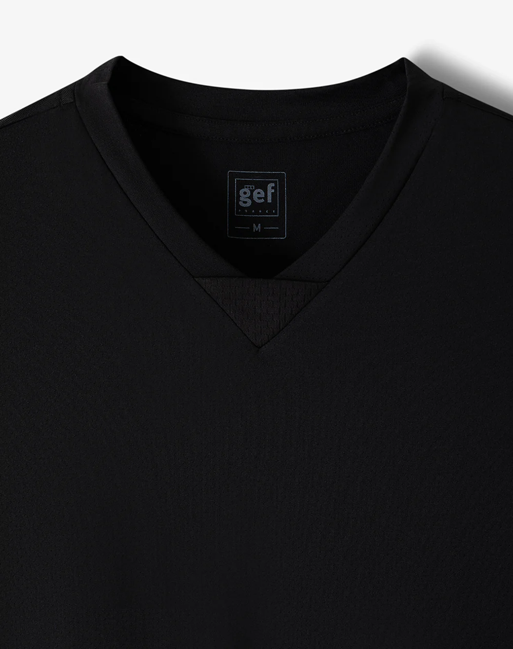 Camiseta deportiva control de humedad negra hombre - Image 6