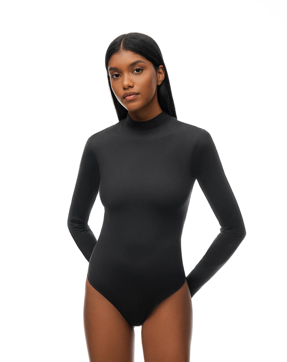 Body manga larga negro mujer - Image 5